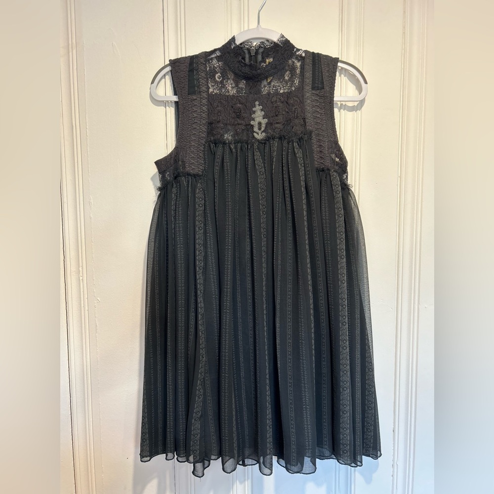 Free People babydoll mini dress